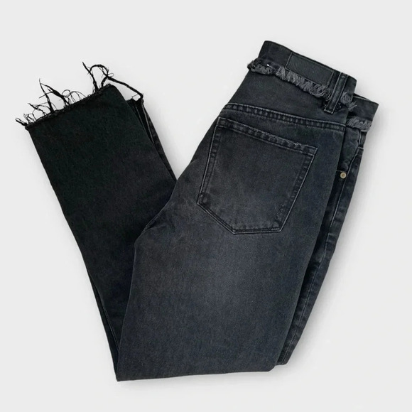 Neon Blonde Siren Mum Fit Jeans - Picture 9 of 13